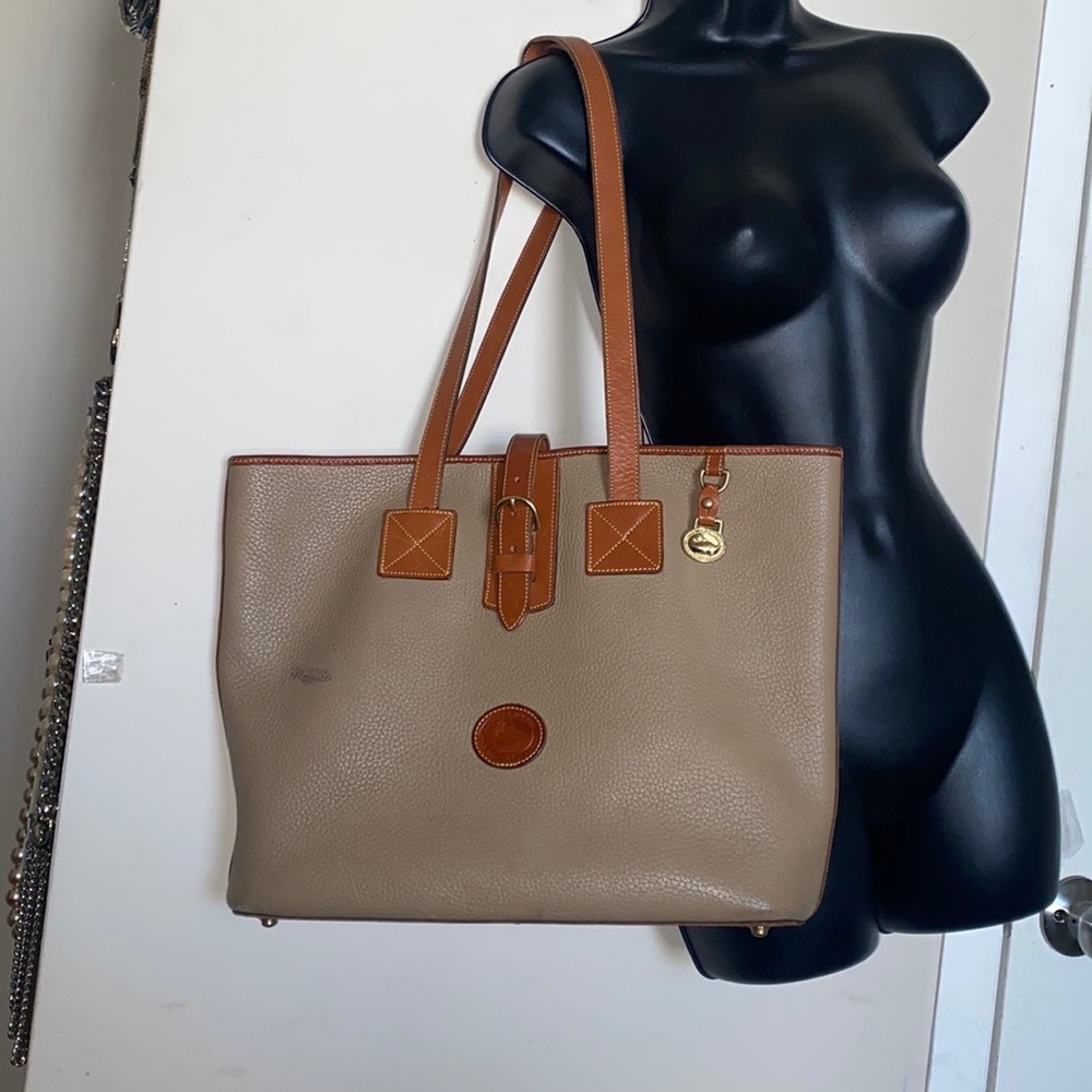 Vintage Authentic Dooney & Bourke Large Tote